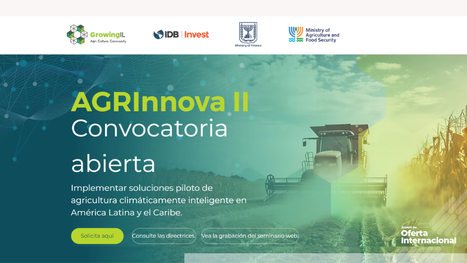 Tecnología e innovación para agricultura sostenible