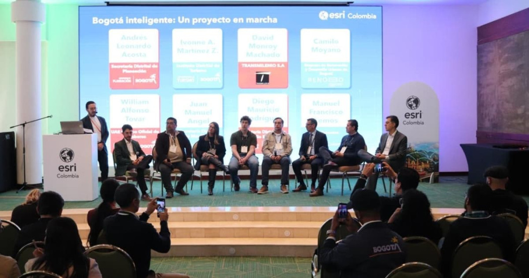 Foto del evento de presentación del Geoportal de Turismo de Bogotá.