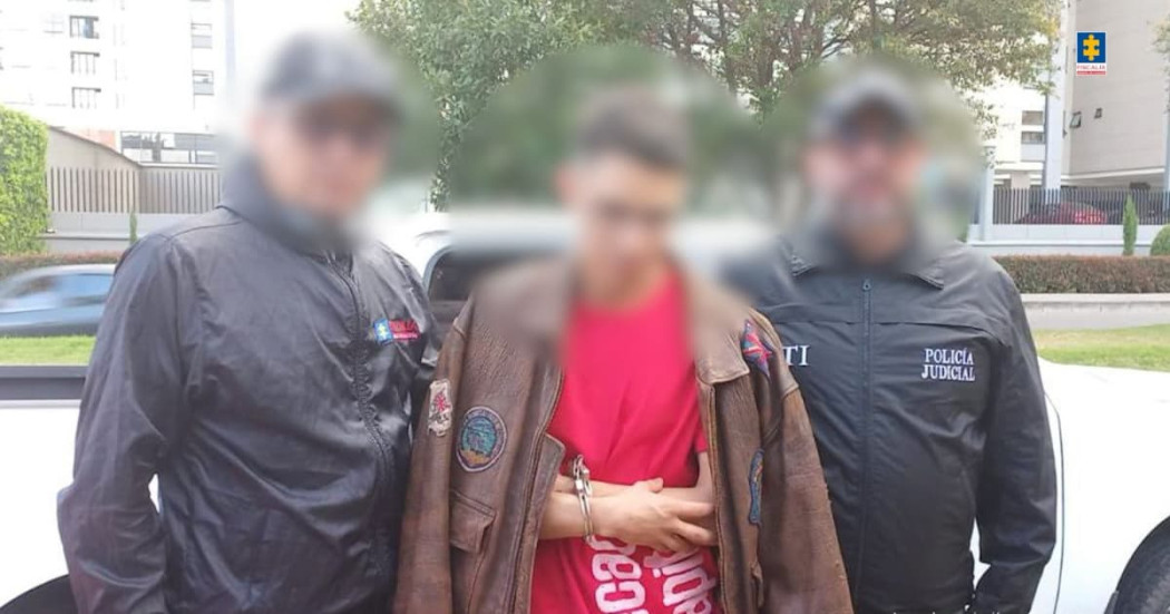 Captura del hombre judicializado.