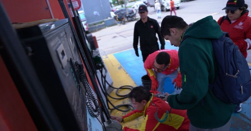 Foto de un operativo realizado en la localidad de Fontibón.