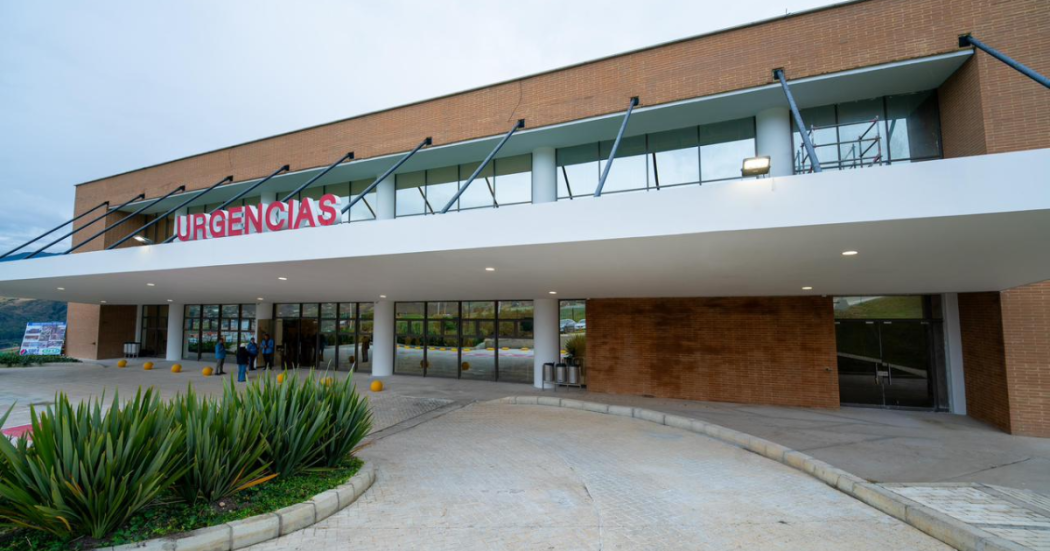 Foto de un hospital de Bogotá.