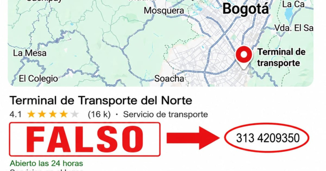 Pantallazo que muestra el número falso medinate el cual se estafa: 313 420 9350