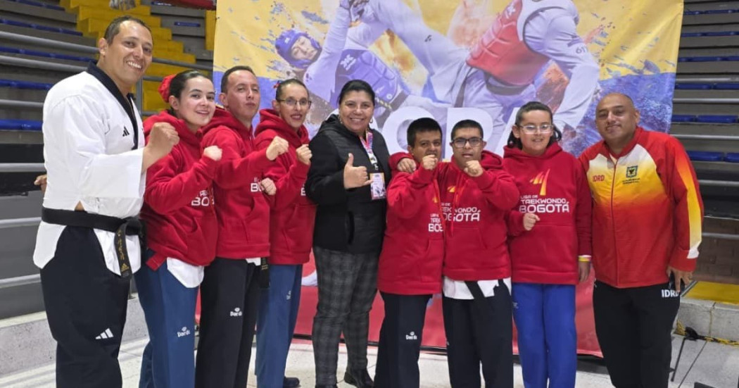 Representantes del Equipo Bogotá, protagonistas en la Copa Colombia G1 de parataekwondo y sordotaekwondo