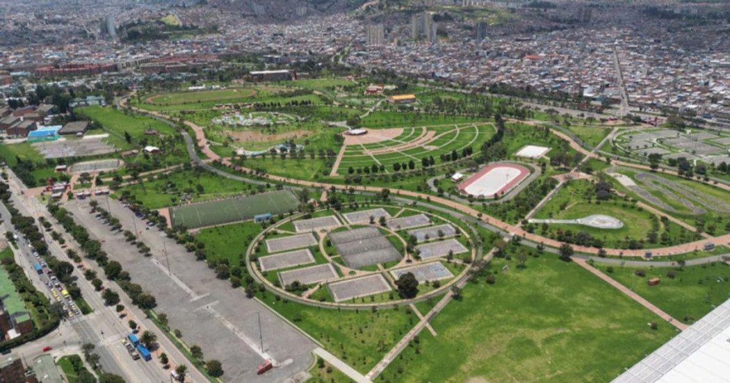 Panorámica del Parque El Tunal