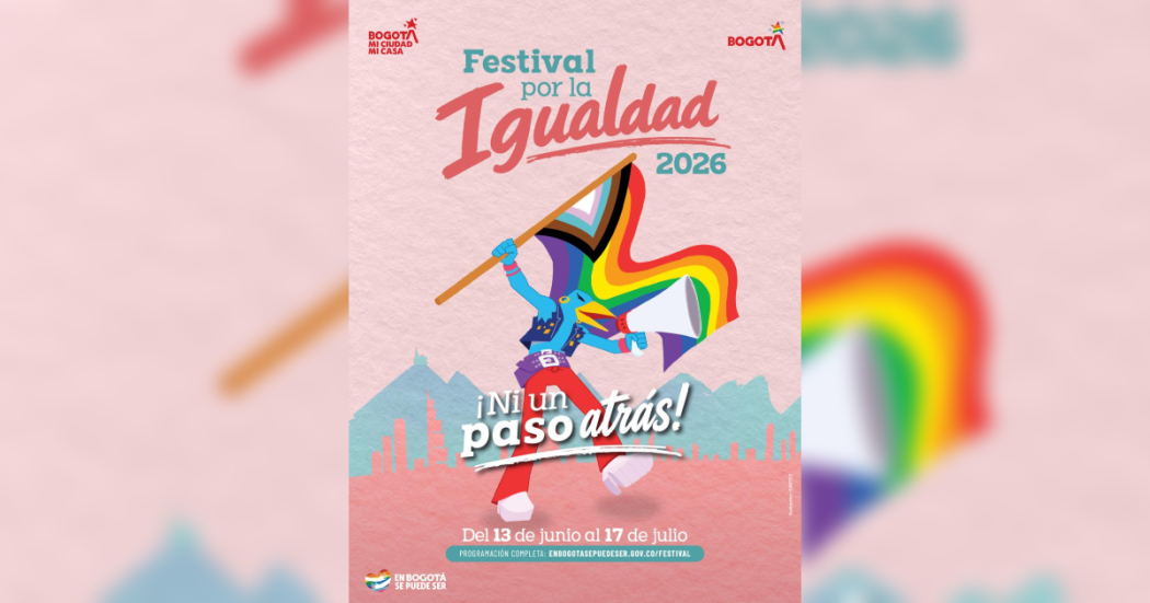 Pieza gráfica del Festival por la igualdad