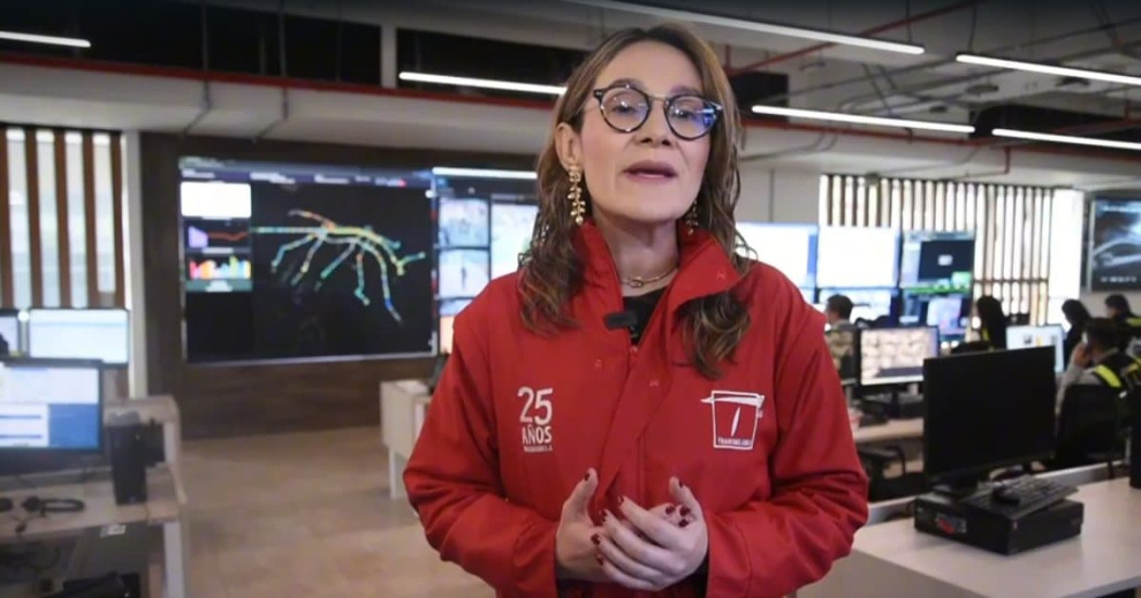 Foto de Gerente de TransMilenio, María Fernanda Ortiz.