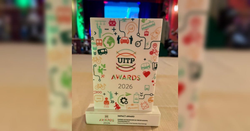 Foto del reconocimiento Impact Award