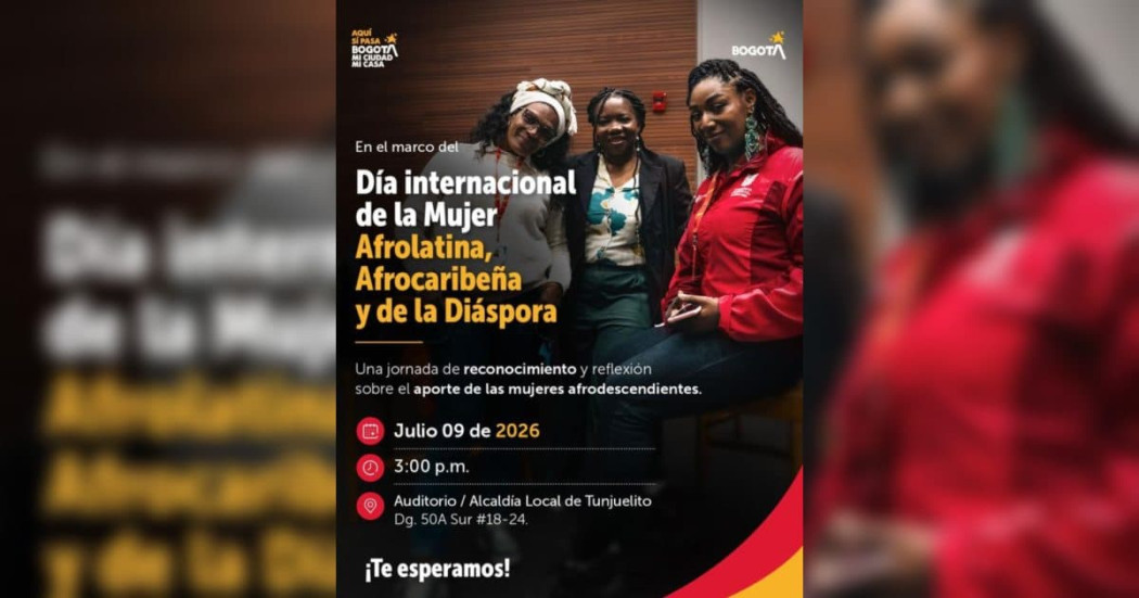 Pieza gráfica sobre el Día Internacional de la Mujer Afrolatina, Afrocaribeña y de la Diáspora.