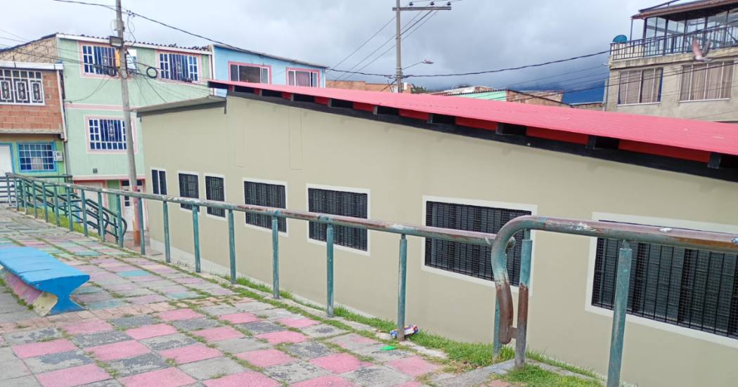 Foto de un Salón Comunal en la localidad de Ciudad Bolívar 