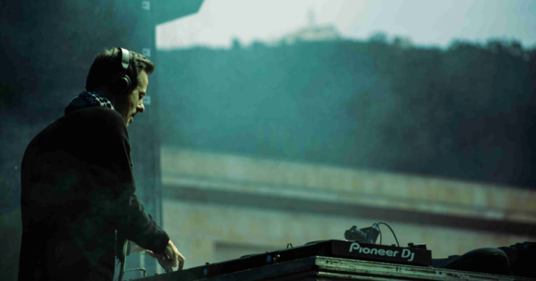 Foto del concierto música electrónica Monumentum en Bogotá.