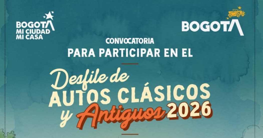Imagen de la Convocatoria del Desfile de Autos Clásicos y Antiguos 2026.