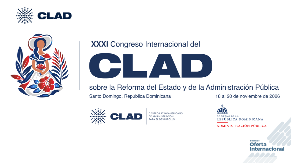 Convocatoria para participar en el Congreso Internacional del CLAD 2026