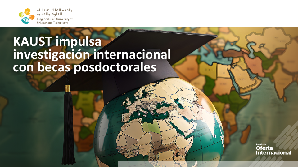 Investigador en laboratorio del programa Global Postdoctoral KAUST.