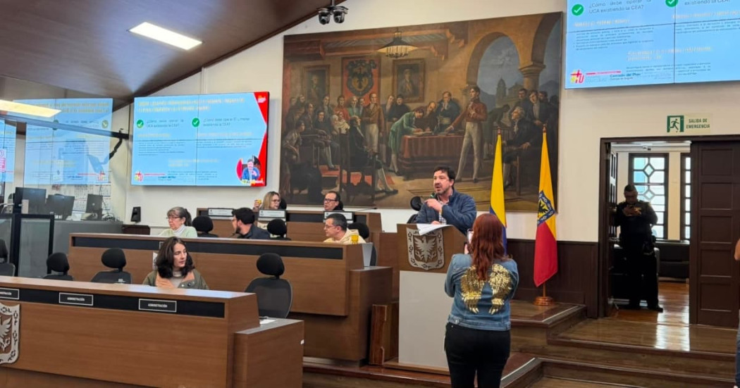 Sesión del Concejo de Bogotá sobre el modelo de operación de la Casa Ecológica para los Animales, con presentación institucional del IPYBA.