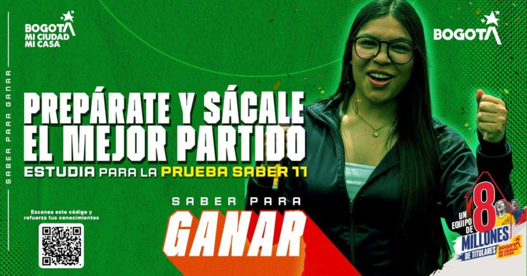 Imagen gráfica con el texto: prepárate y sácale el mejor partido estudia para la prueba saber 11