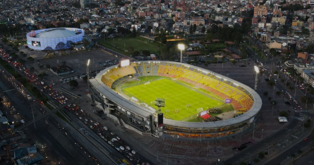 Foto de la zona que rodea El Campín