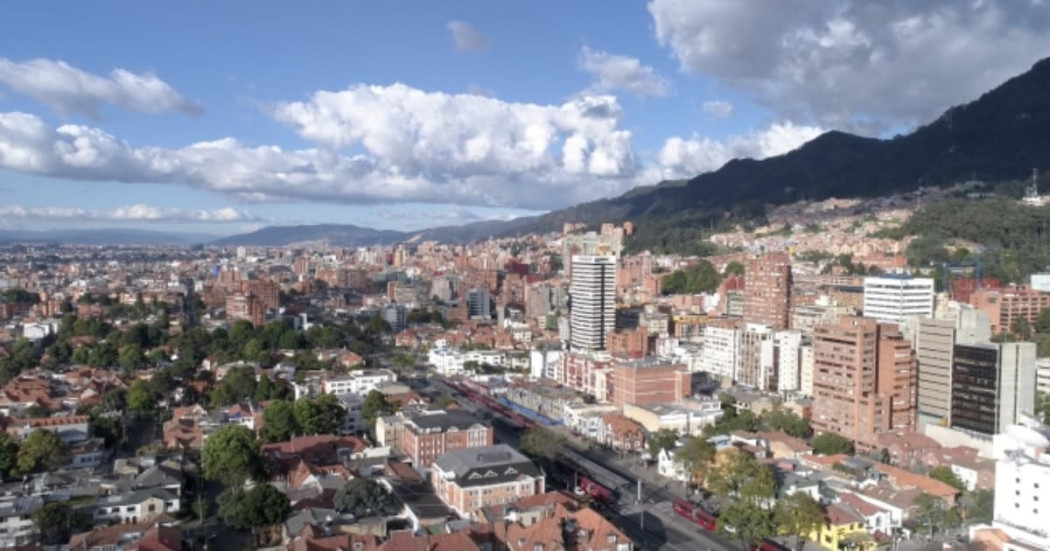 Panorámica de Bogotá.