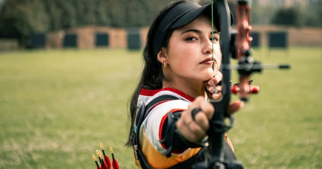 Foto de Isabella Forero Martínez, primera medalla del Equipo Bogotá en los Juegos Centroamericanos y del Caribe 2026. 