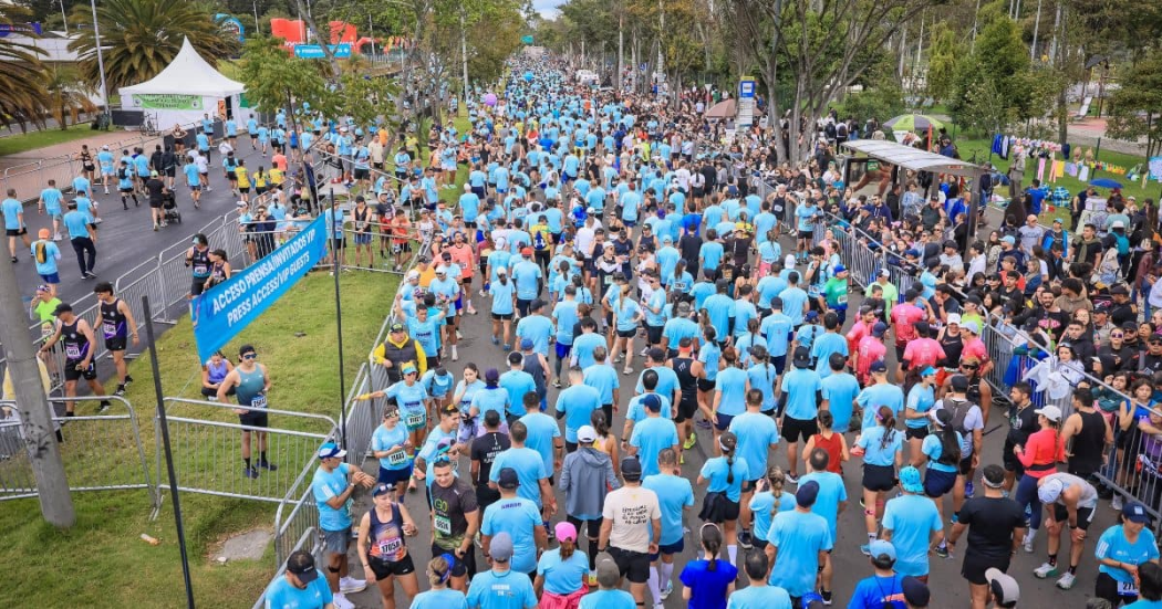Foto de la Media Maratón de Bogotá