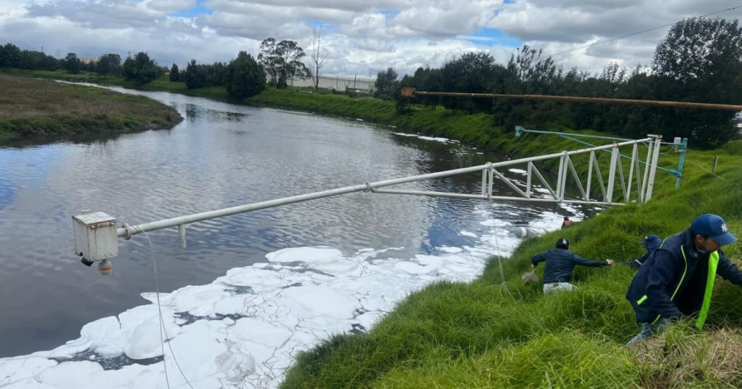 Operativos en el río Bogotá