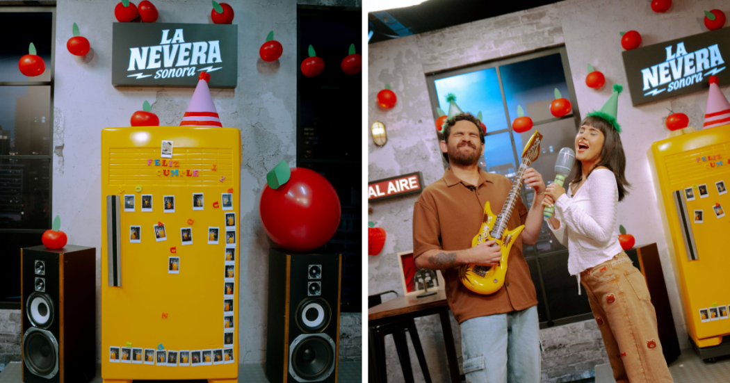 Imagen de los presnetadores del programa La Nevera Sonora de Canal Capital.
