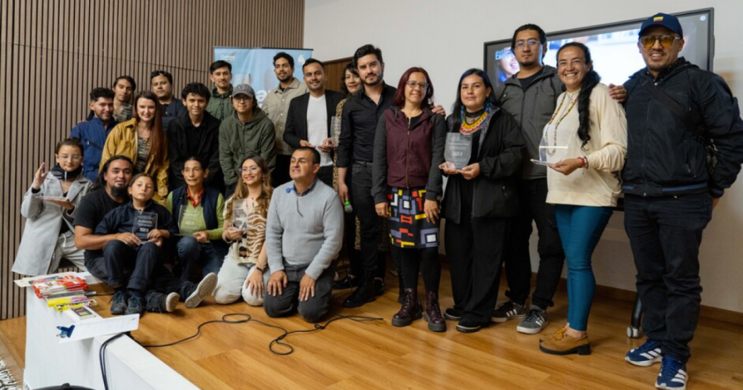 Imagen de los ganadores de la convocatoria.