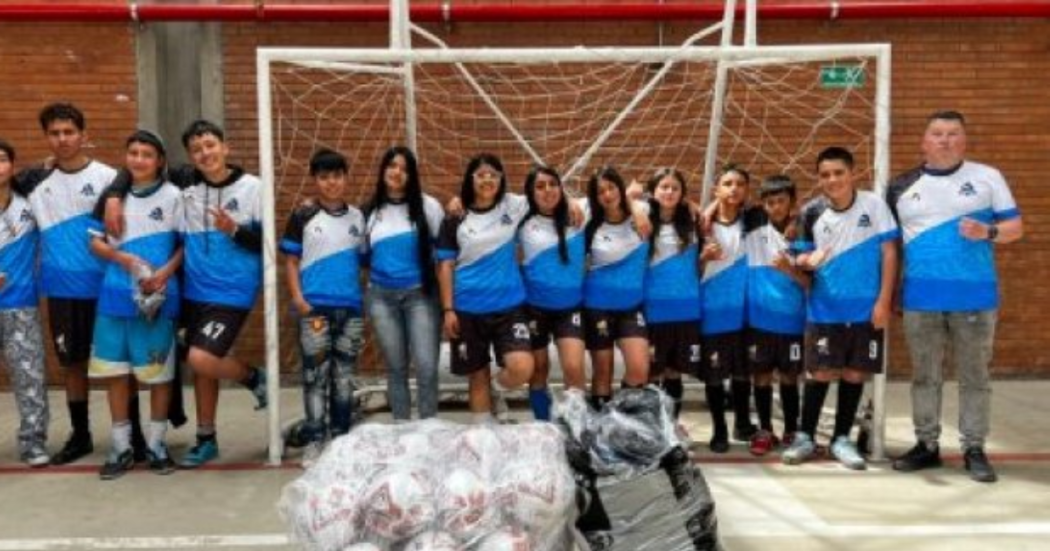 Foto de una escuela deportiva de la localidad de Santa Fe 