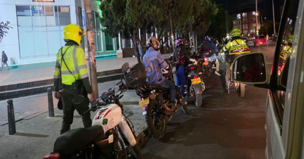 Foto de operativo en Tunjuelito