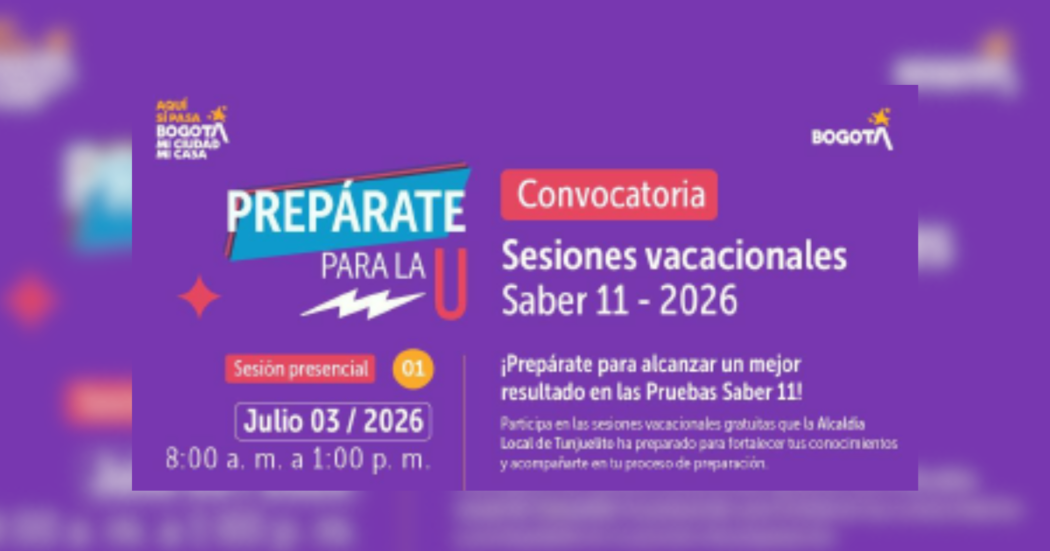 Imagen de la pieza gráfica de la Alcaldía Local de Tunjuelito