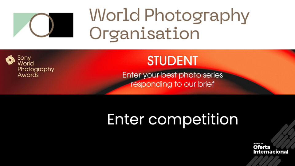Concurso internacional Sony para estudiantes de fotografía