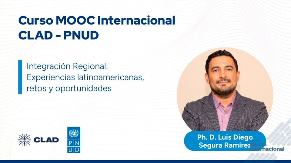 Curso virtual CLAD-PNUD sobre integración regional en América Latina