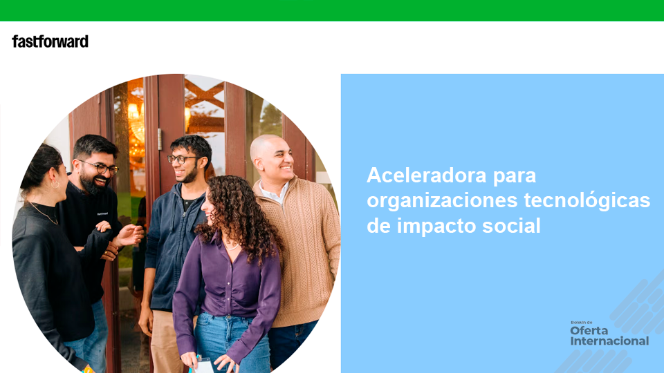 Aceleradora para organizaciones tecnológicas de impacto social