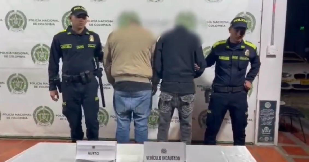 Capturados en la última semana en Bogotá