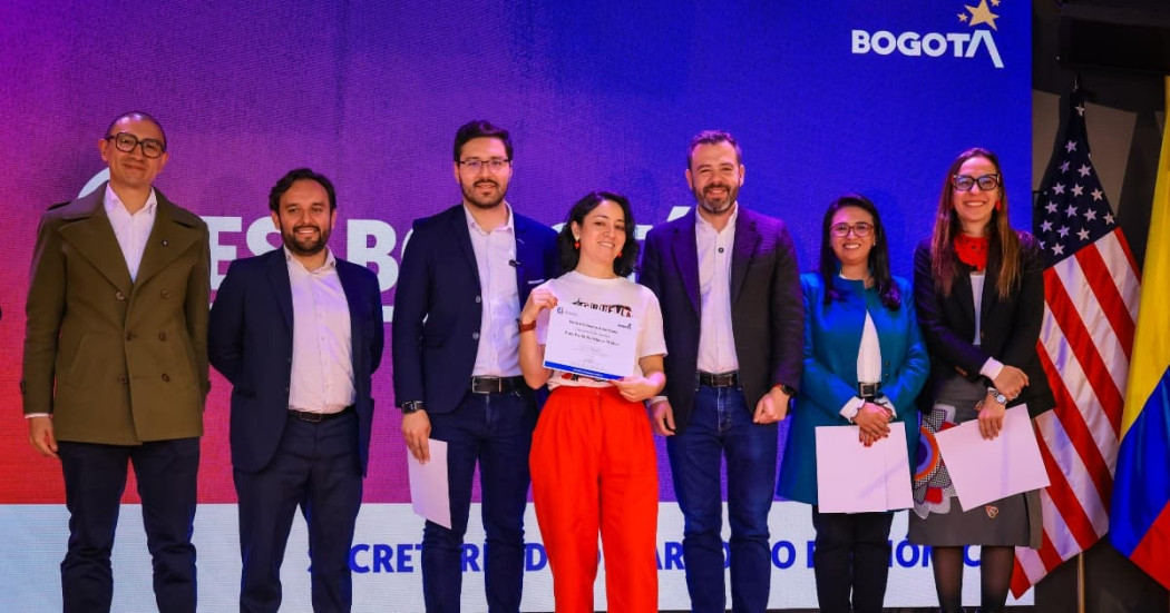 Foto del lanzamiento de la tercera convocatoria de ‘Yes, Bogotá'. 