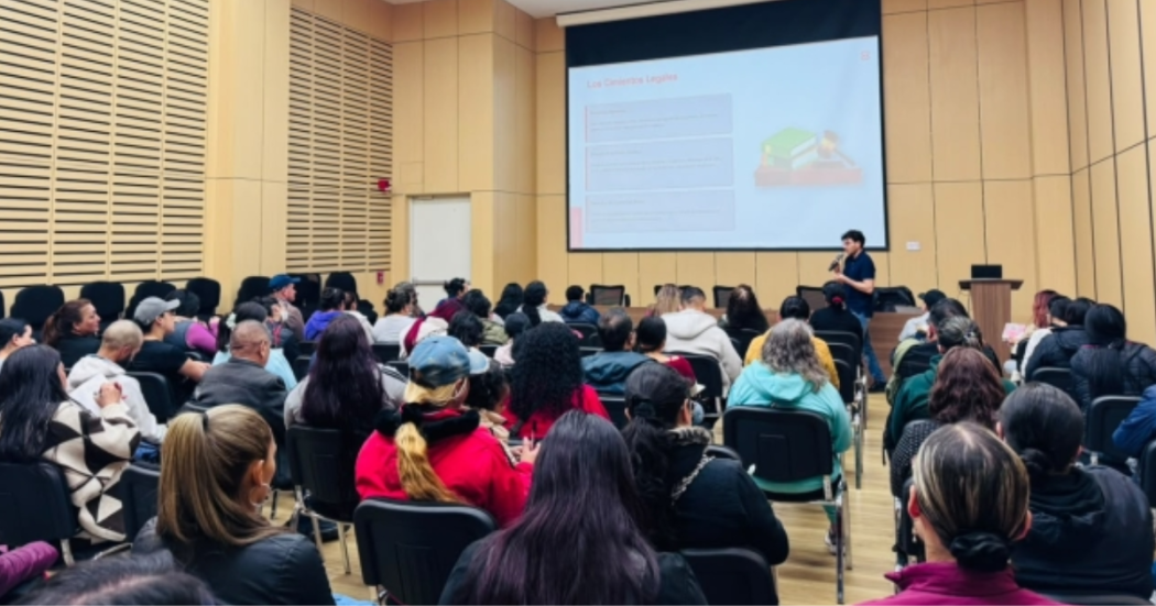 Foto de una charla ciudadana en la localidad de Usme