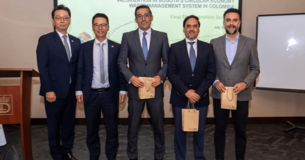 Partnership between Bogotá, Korea, and CAF strengthens waste managemen