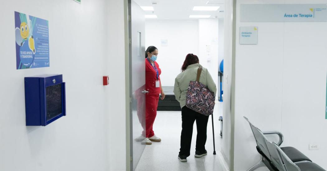 Foto de un consultorio de un hospital de Bogotá 
