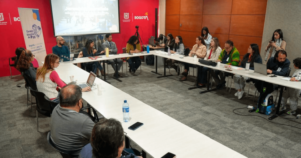 Reunión del Consejo Distrital de Paz