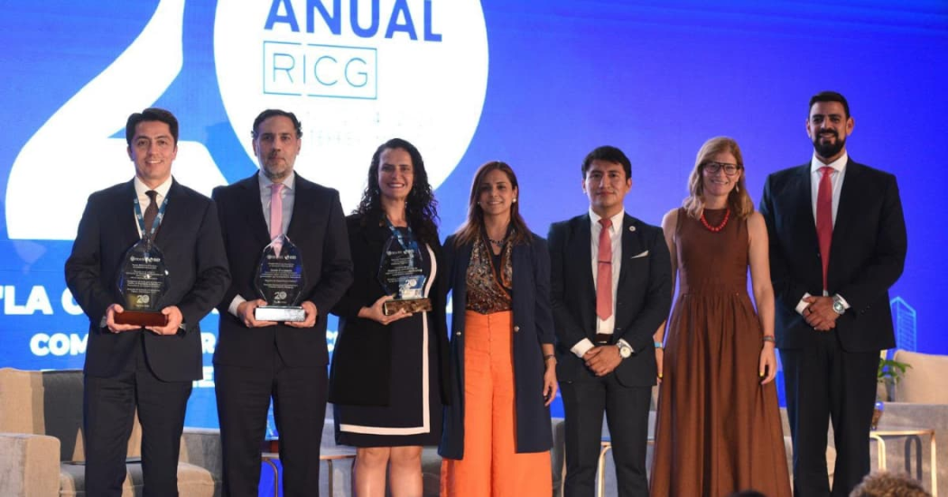 fotografía de la premiación