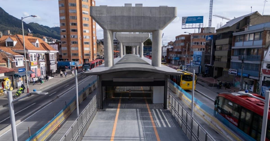 Foto de la estación calle 72 