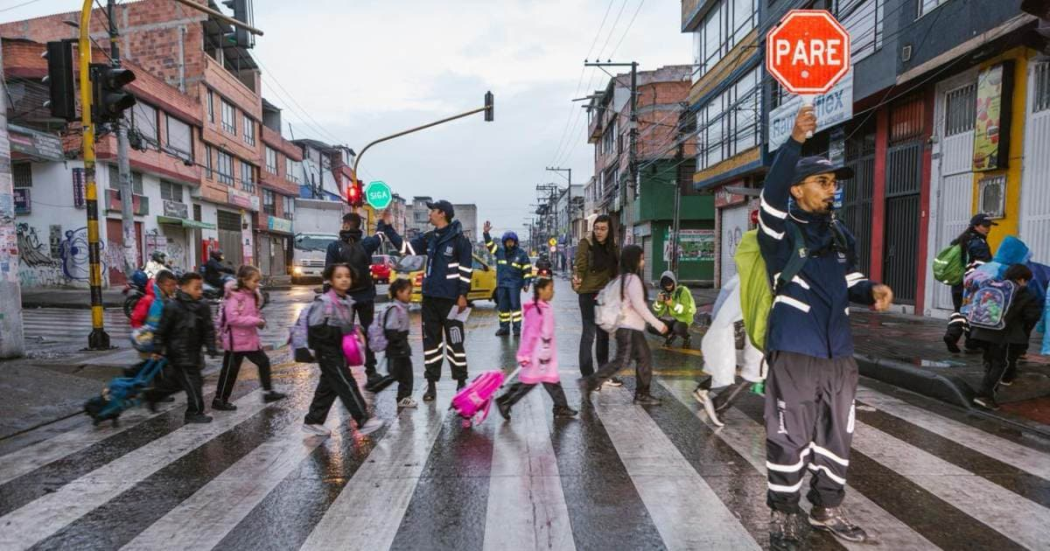 Foto del programa 'Ciempiés Caminos Seguros' en Bogotá.