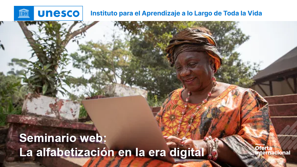 Webinar sobre alfabetización digital, aprendizaje e inclusión social