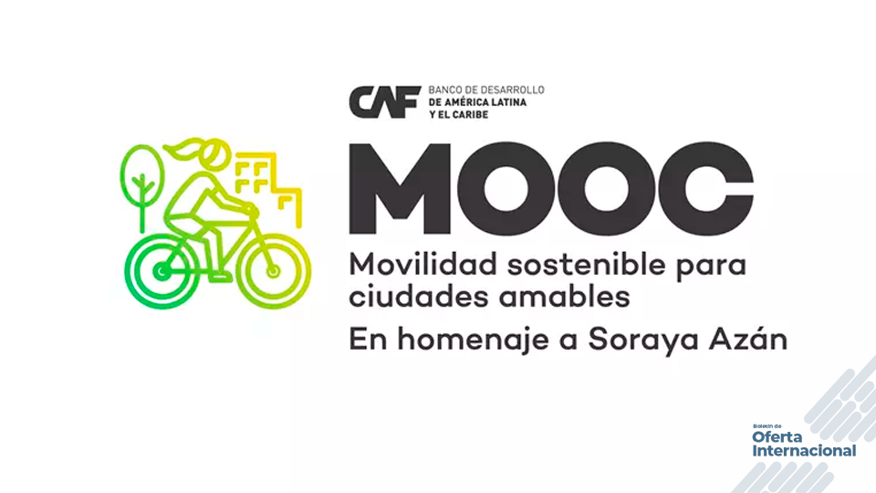 Curso de CAF sobre movilidad sostenible para ciudades amables