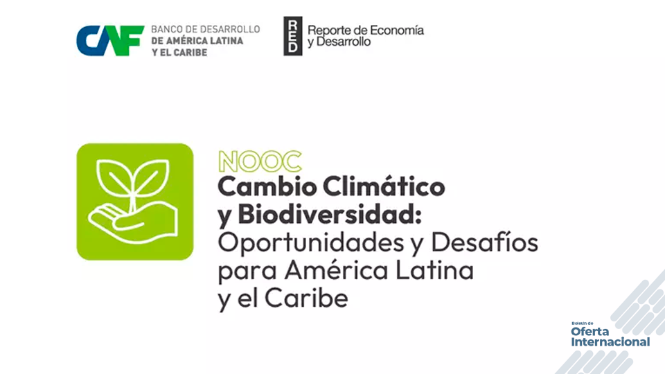 Curso de CAF sobre cambio climático y biodiversidad