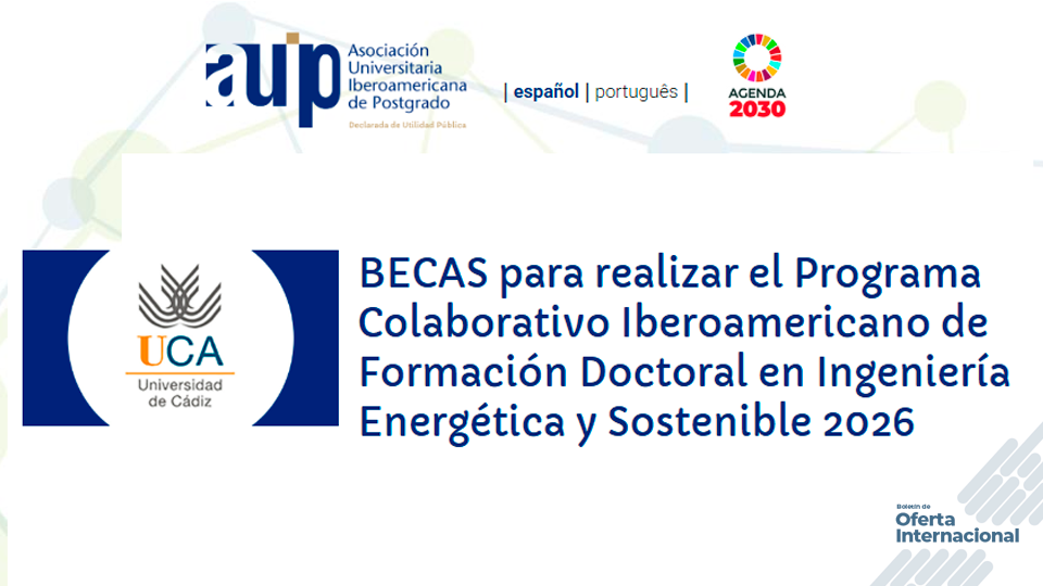 Becas de doctorado en ingeniería energética y sostenible