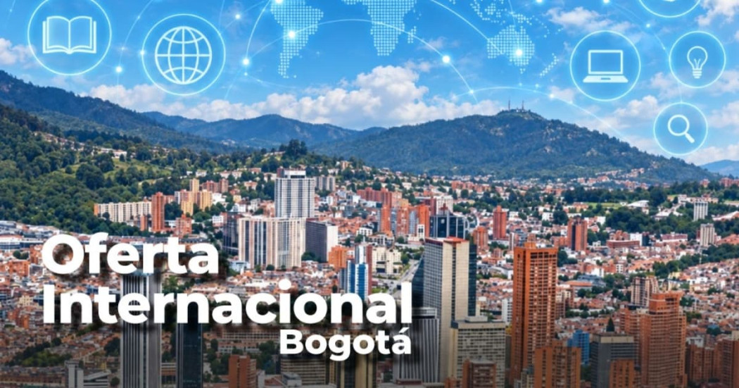 Foto de una panorámica de Bogotá.