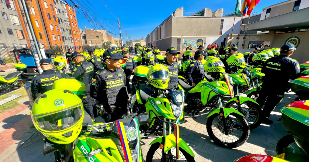 Foto de la Policía de Bogotá