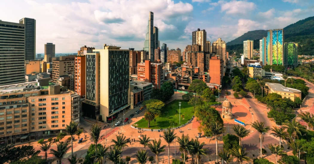 Panoramica del centro de Bogotá