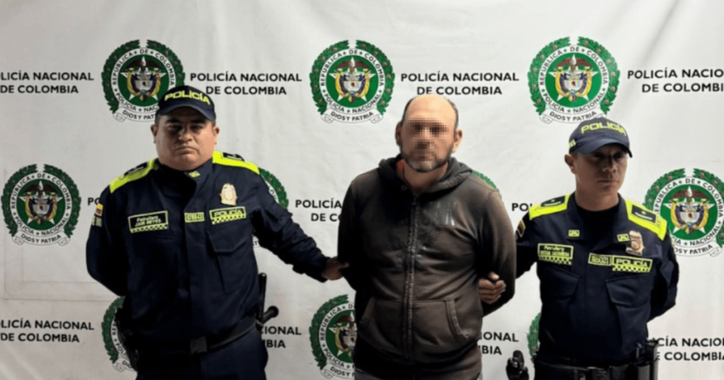 Hombre capturado