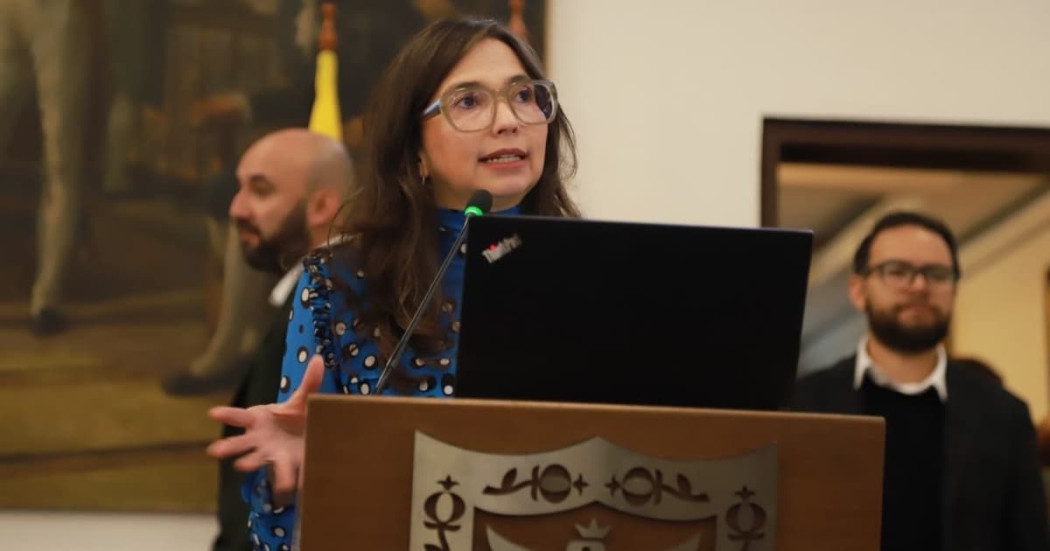Ana María Cadena, secretaria de Hacienda de Bogotá.